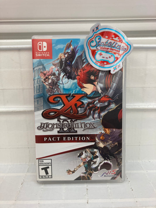 Ys IX: Monstrum NOX [Pact Edition] - Nintendo Switch