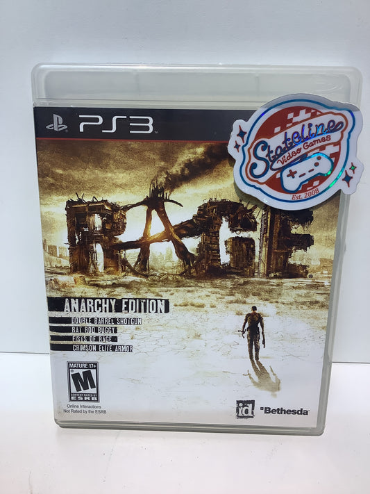 Rage Anarchy Edition - Playstation 3