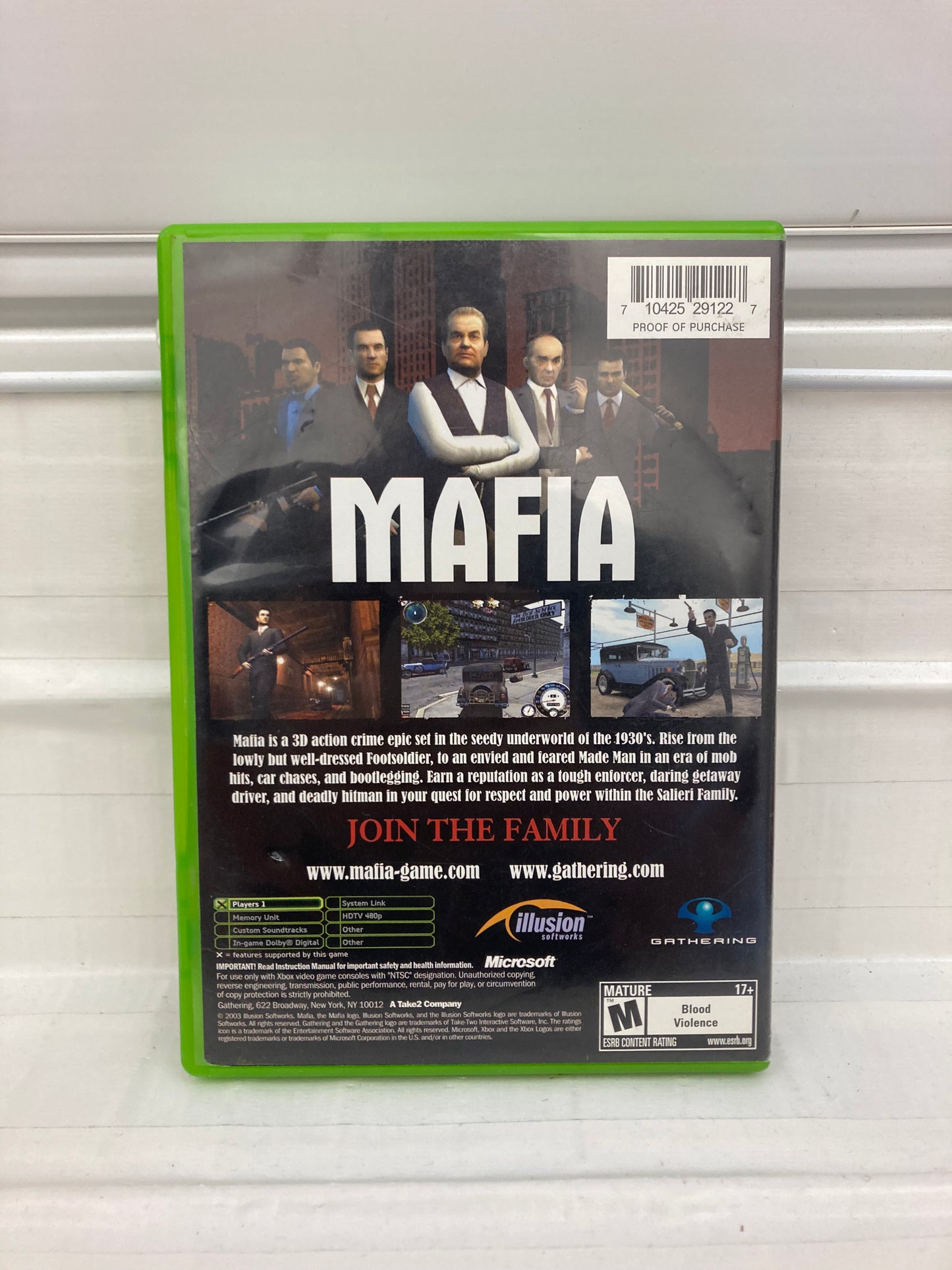 Mafia - Xbox