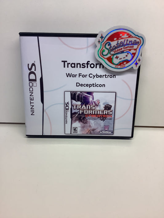 Transformers: War for Cybertron Decepticons - Nintendo DS