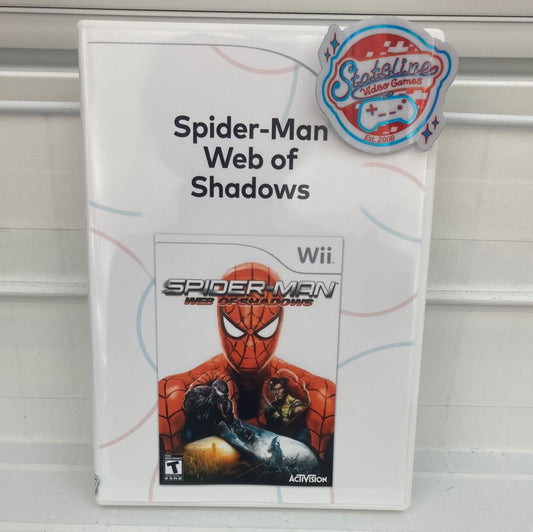 Spiderman Web of Shadows - Wii