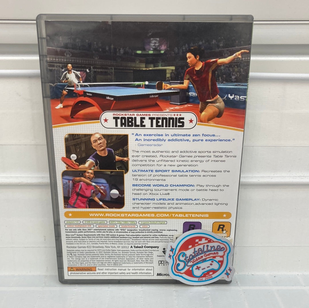 Table Tennis [Platinum Hits] - Xbox 360