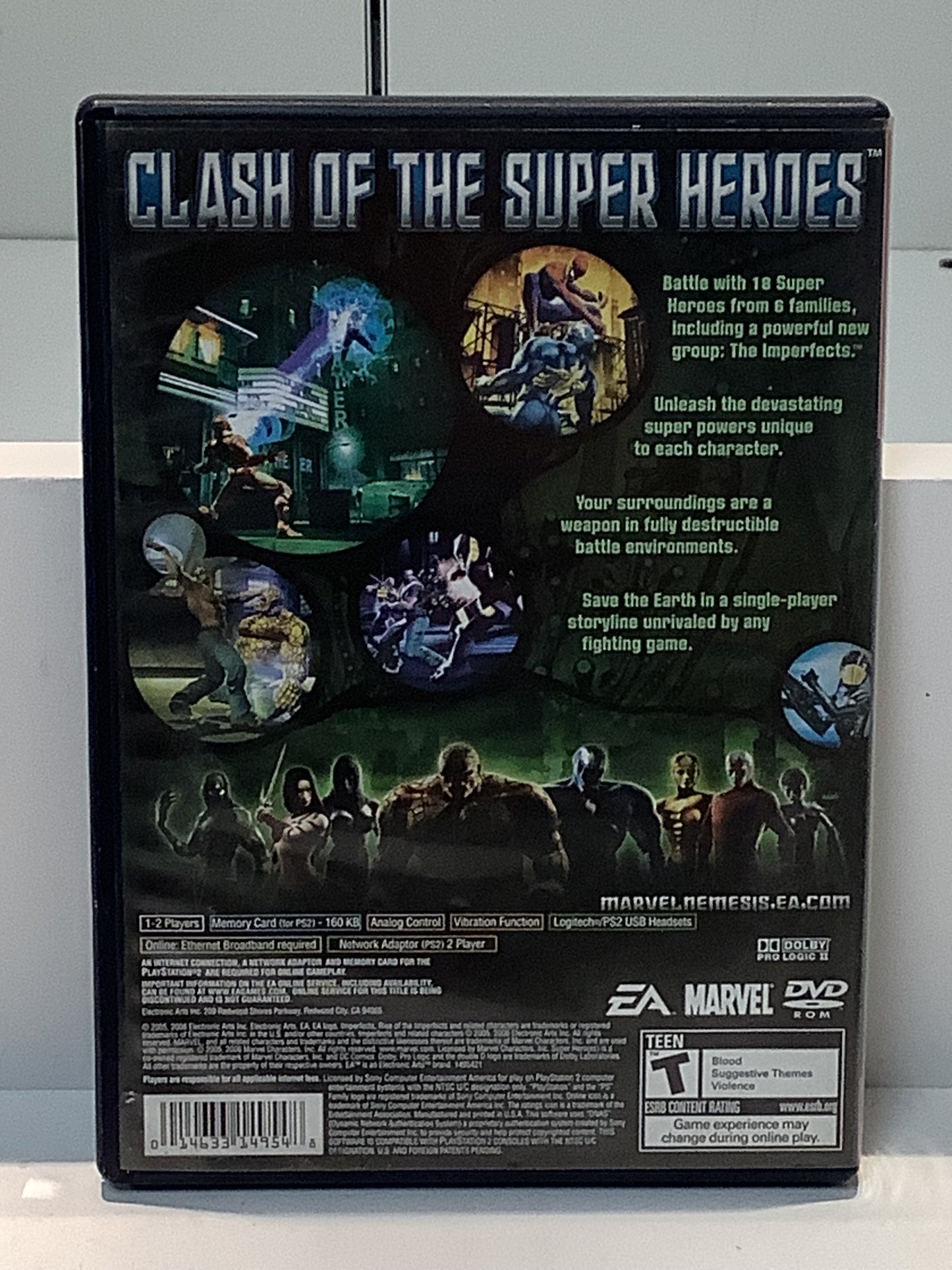 Marvel Nemesis Rise of the Imperfects [Greatest Hits] - Playstation 2