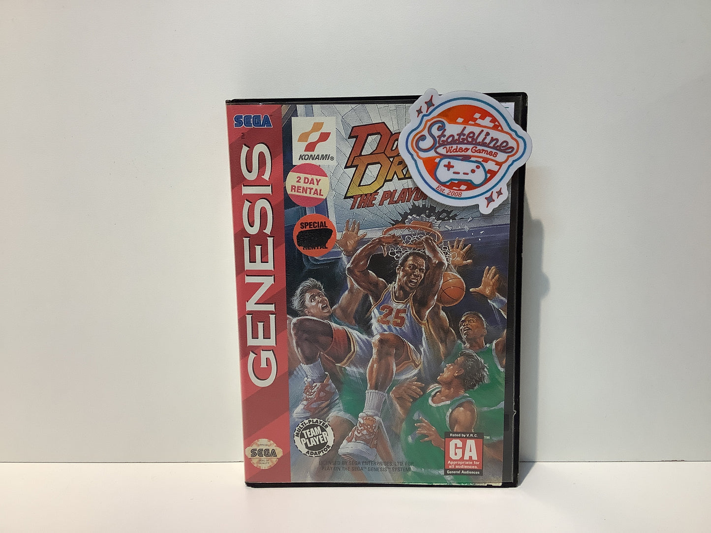 Double Dribble The Playoff Edition - Sega Genesis