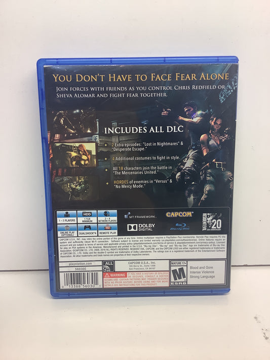 Resident Evil 5 - Playstation 4