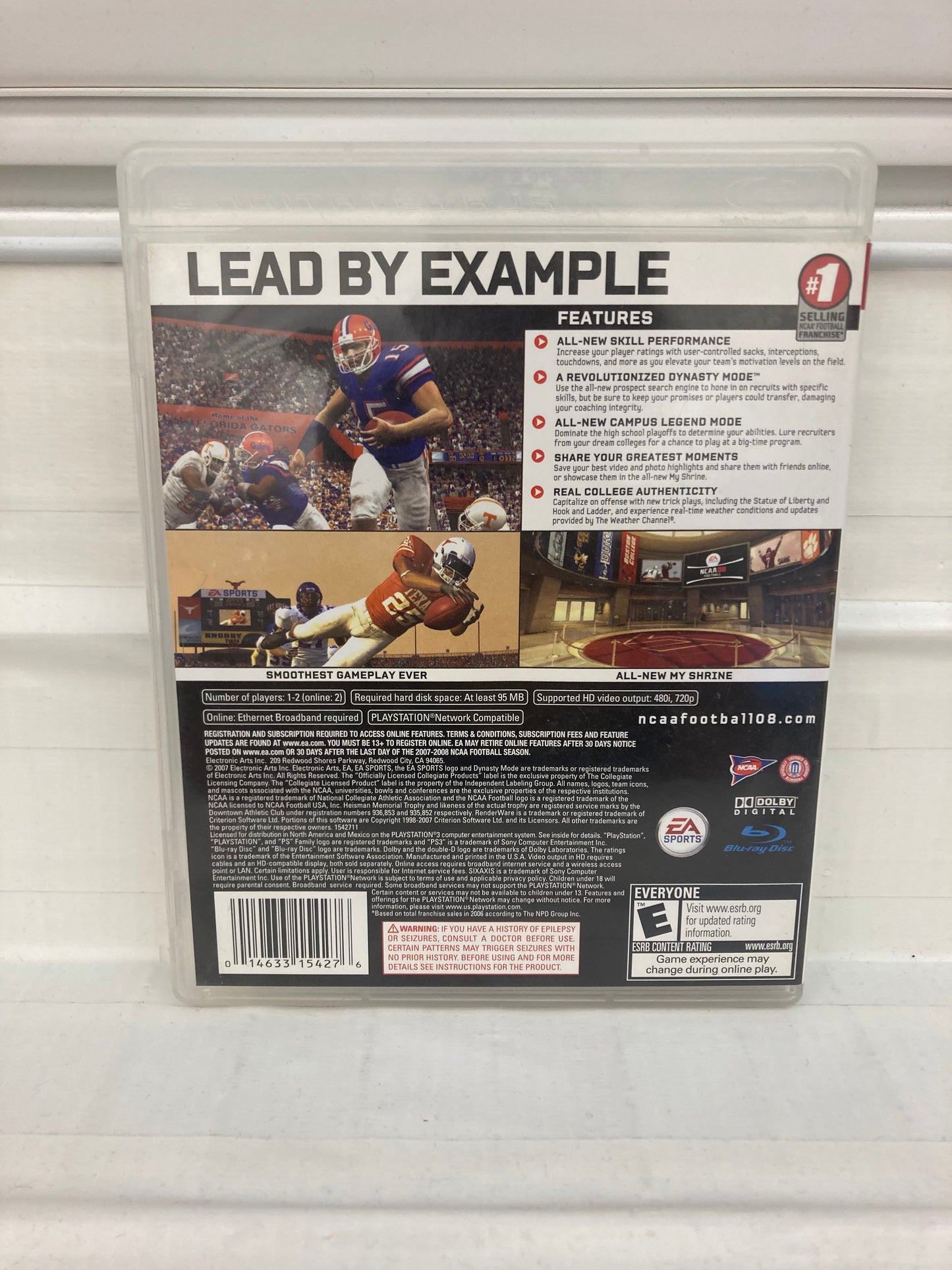 NCAA Football 08 - Playstation 3