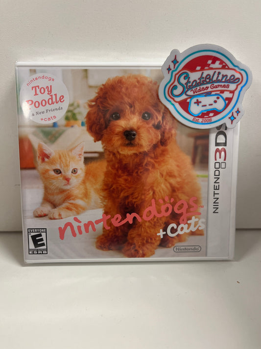 Nintendogs + Cats: Toy Poodle & New Friends - Nintendo 3DS
