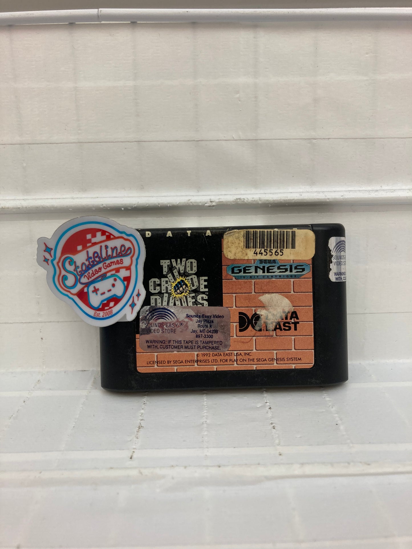 Two Crude Dudes - Sega Genesis
