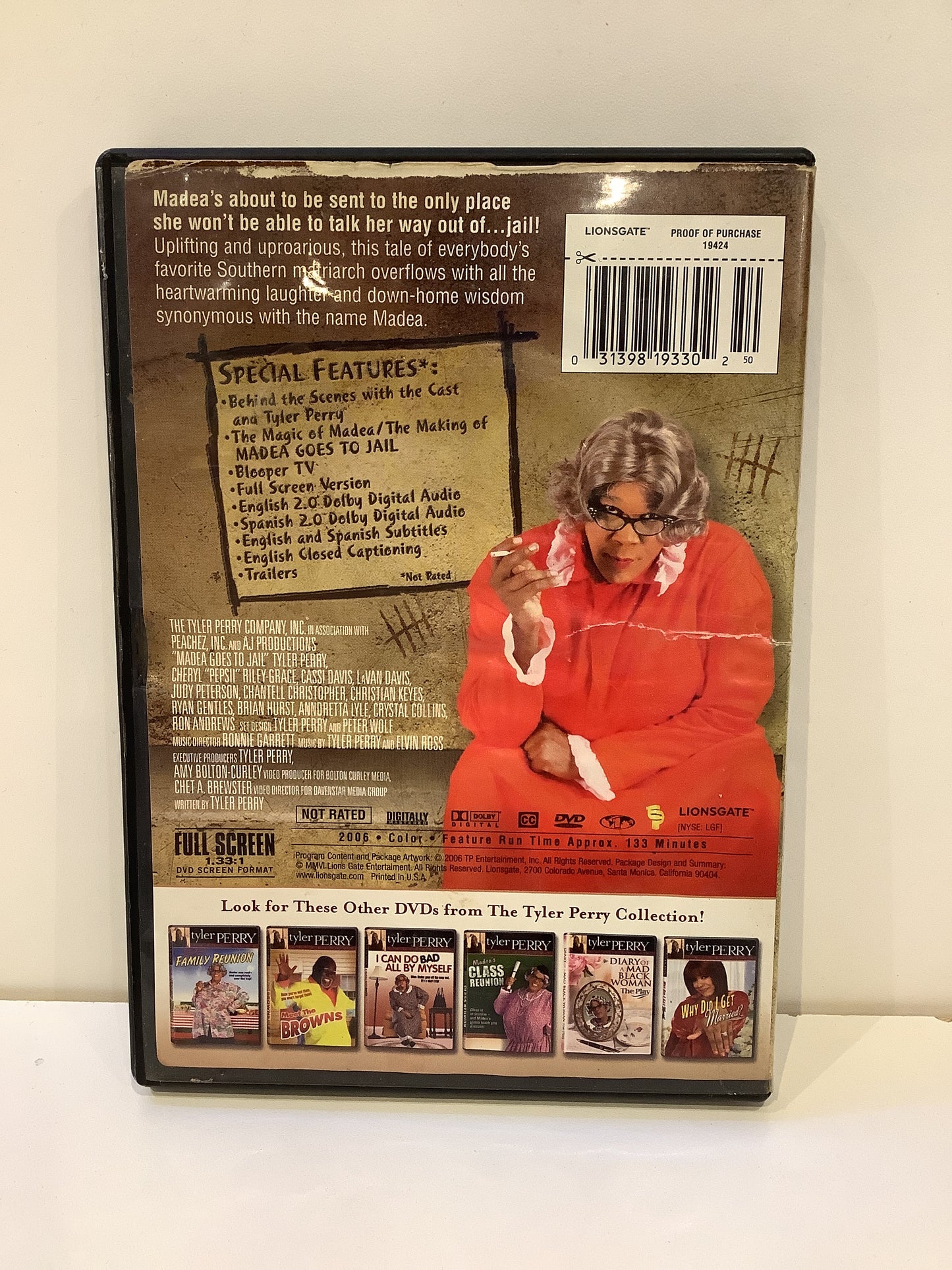 Madea Goes to Jail - DVD