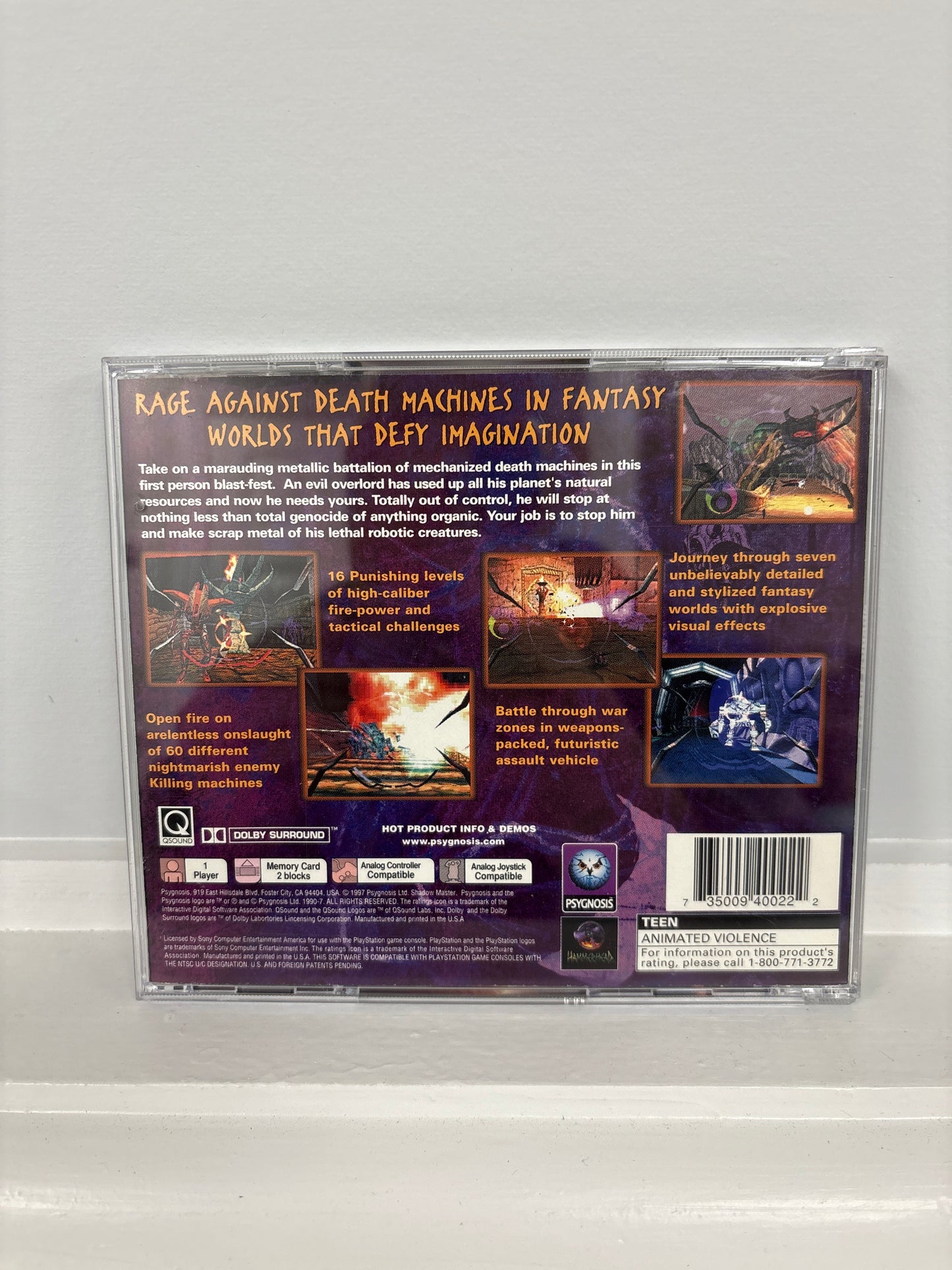 Shadow Master - Playstation