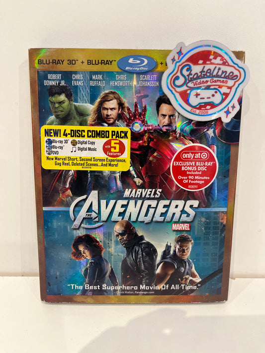 Marvel's The Avengers: 4-Disc Combo Pack - Blu-Ray