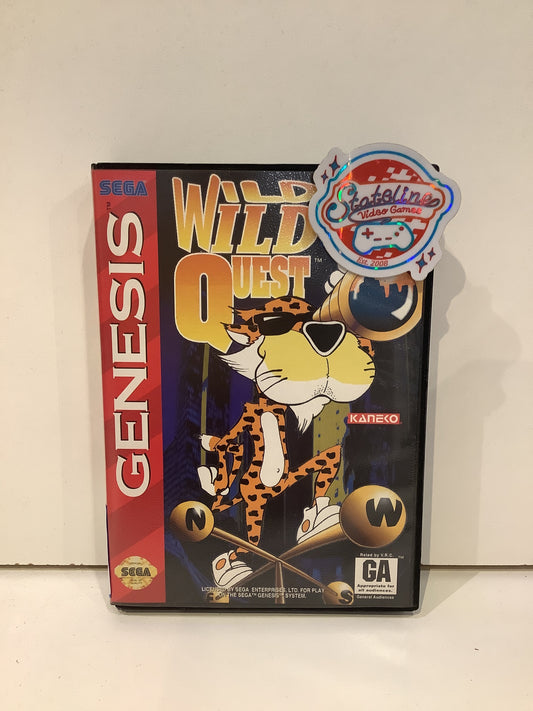 Chester Cheetah Wild Wild Quest - Sega Genesis