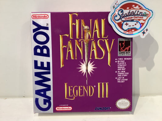 Final Fantasy Legend 3 - GameBoy