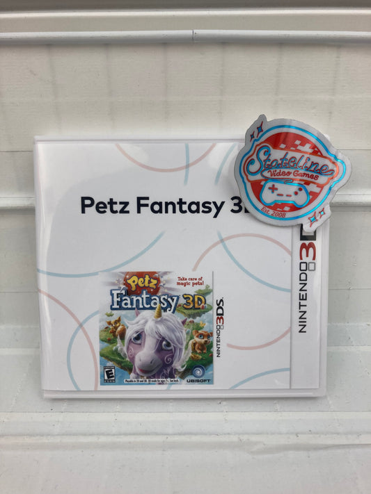 Petz Fantasy 3D - Nintendo 3DS