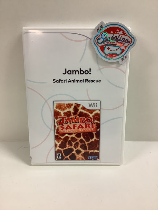 Jambo! Safari Animal Rescue - Wii