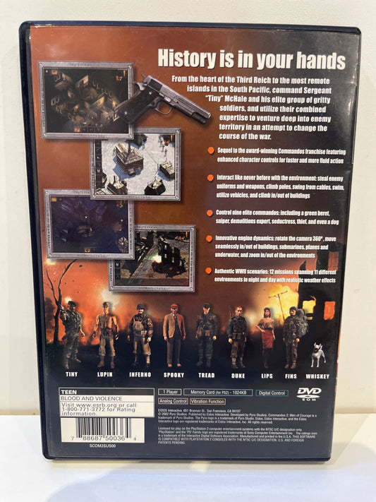 Commandos 2 Men of Courage - Playstation 2