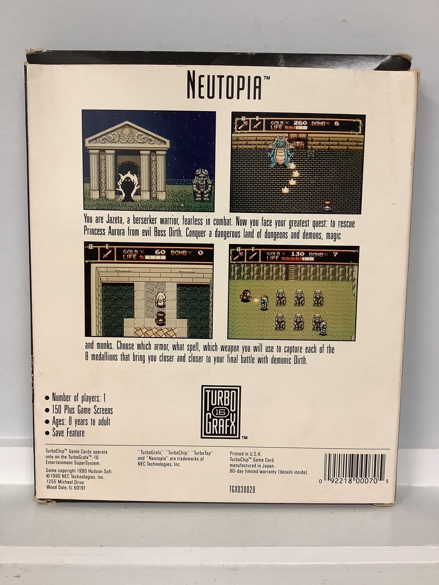 Neutopia - TurboGrafx-16
