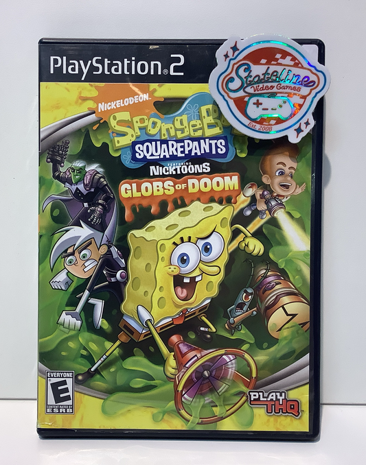 SpongeBob SquarePants Featuring Nicktoons Globs of Doom - Playstation 2