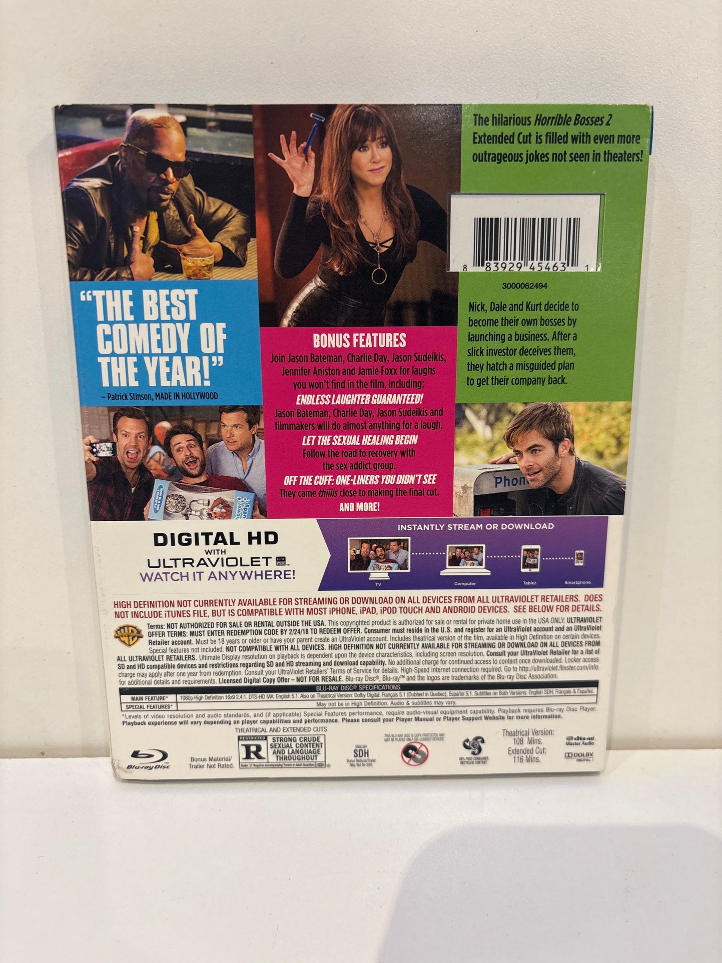 Horrible Bosses 2 - Blu-Ray