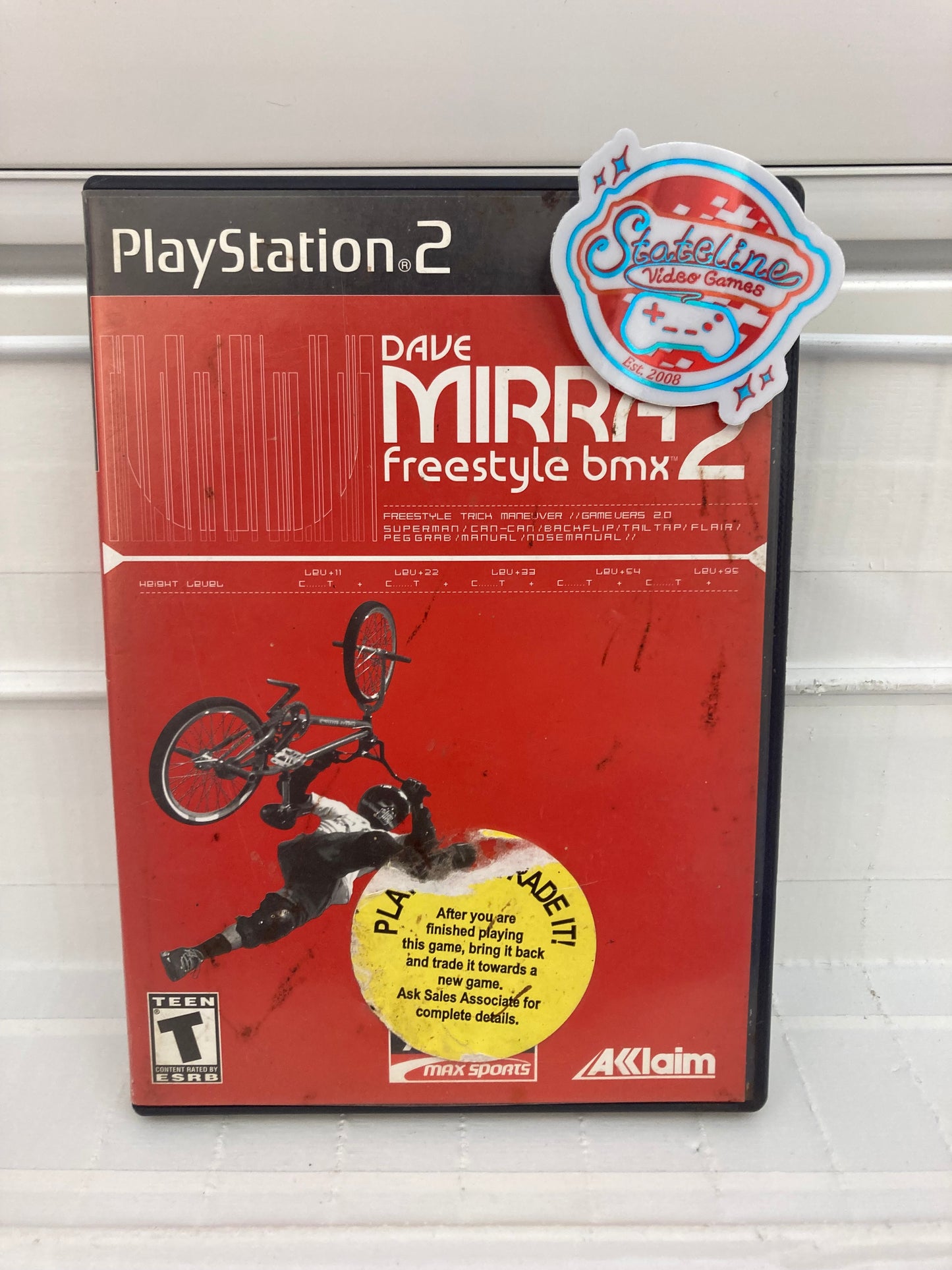 Dave Mirra Freestyle BMX 2 - Playstation 2