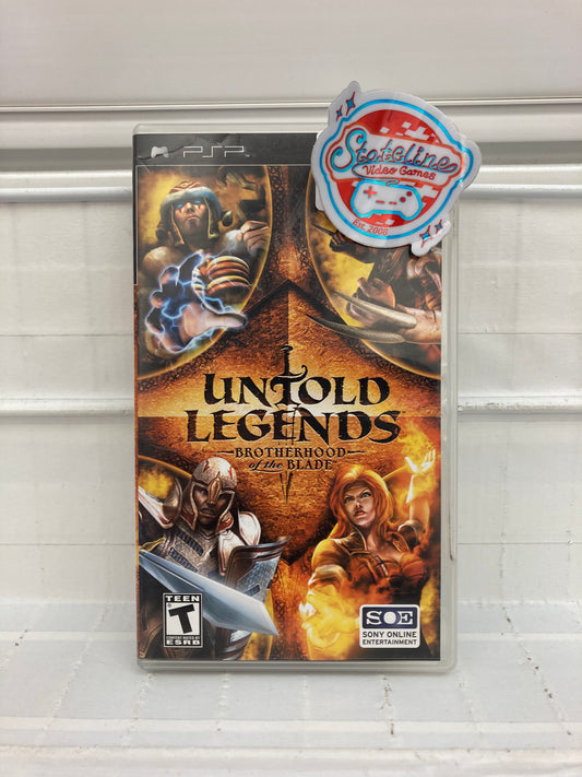 Untold Legends Brotherhood of the Blade - PSP