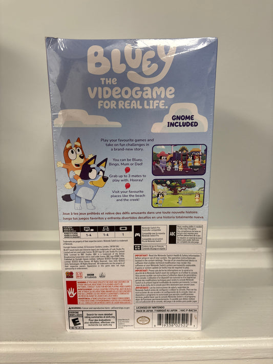 Bluey: The Videogame [Gnome Plush Bundle] - Nintendo Switch