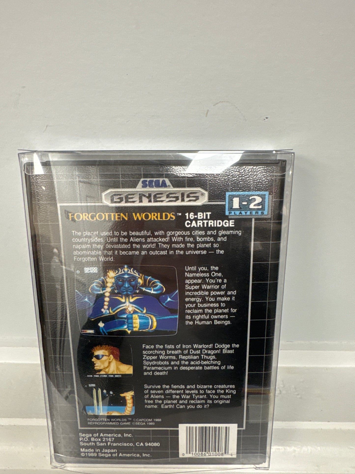 Forgotten Worlds - Sega Genesis