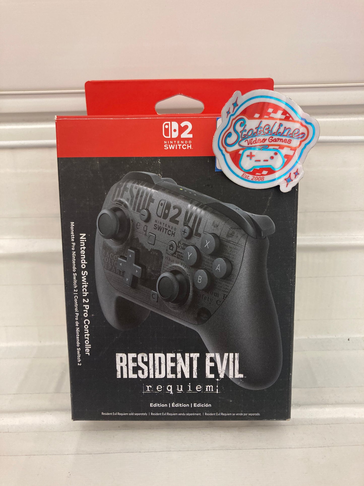 Resident Evil Requiem Edition Pro Controller - Nintendo Switch 2
