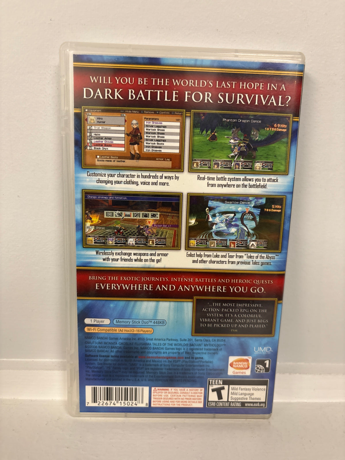 Tales of the World Radiant Mythology - PSP