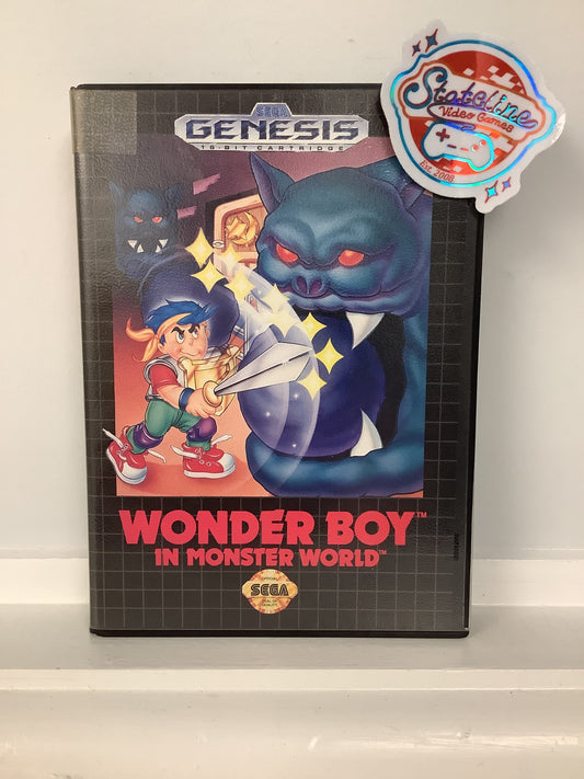 Wonder Boy in Monster World - Sega Genesis