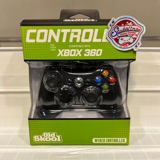 Old Skool Wired Xbox 360 Conttroller - Xbox 360
