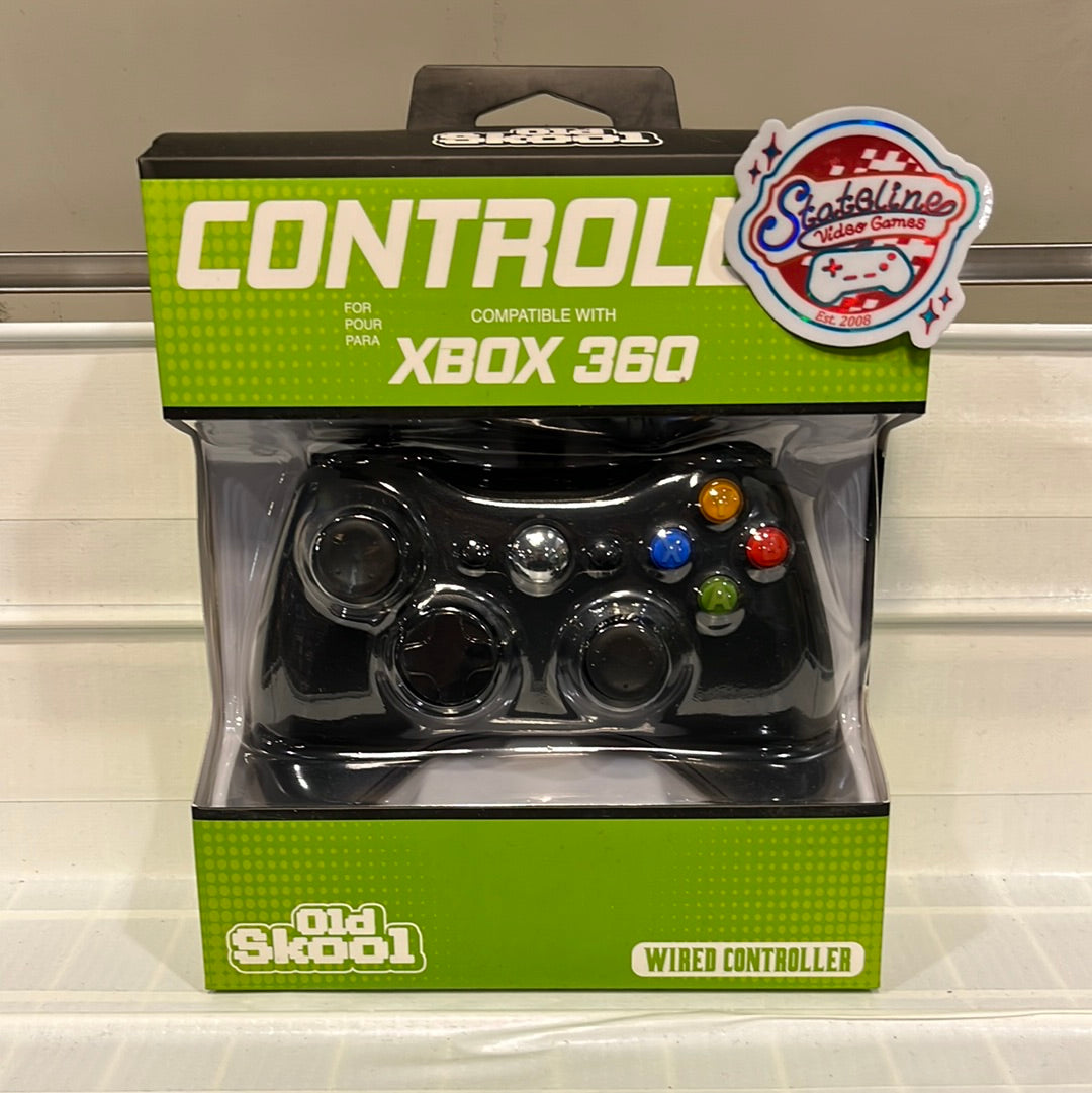 Old Skool Wired Xbox 360 Conttroller - Xbox 360