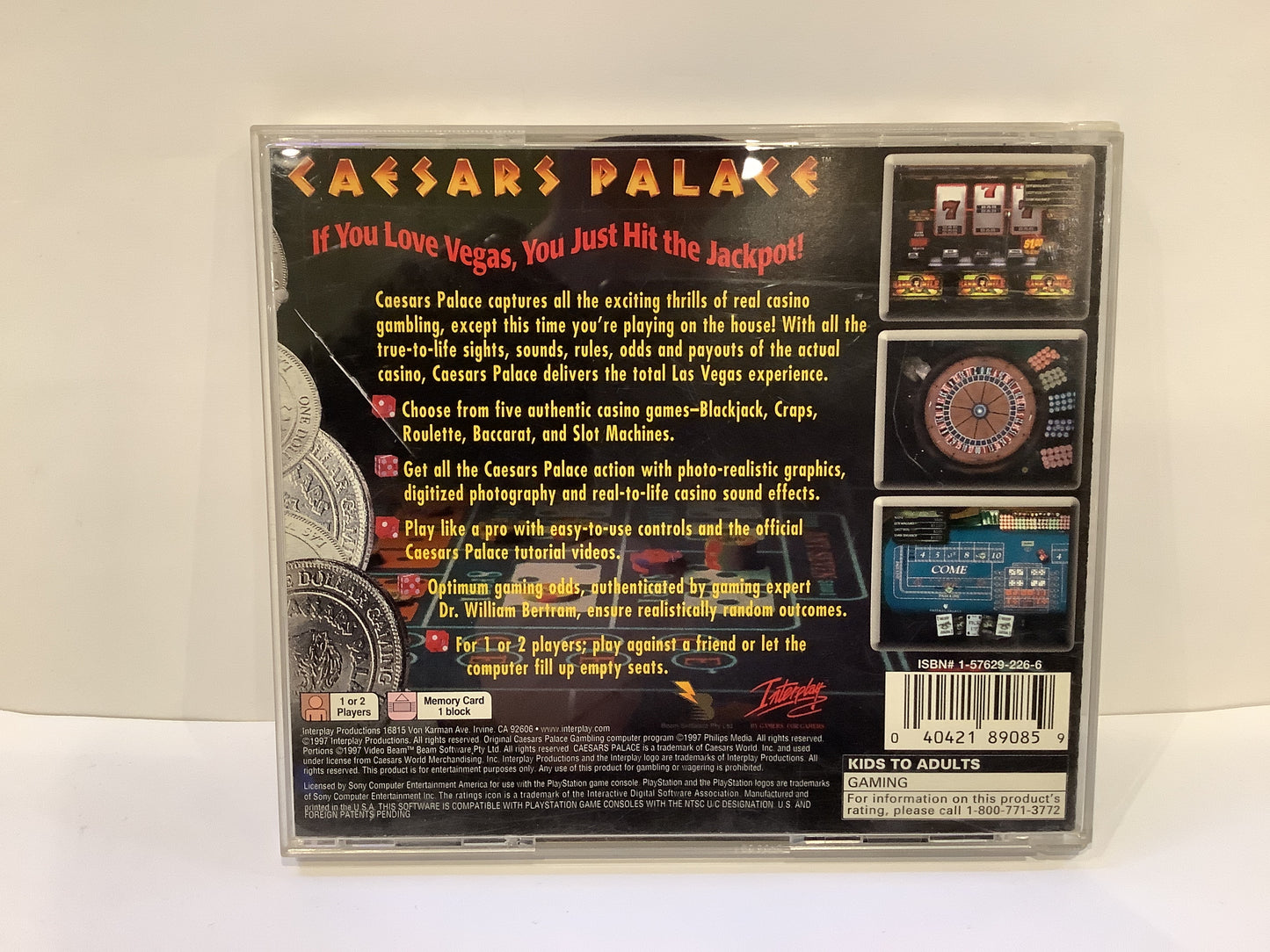 Caesar's Palace - Playstation