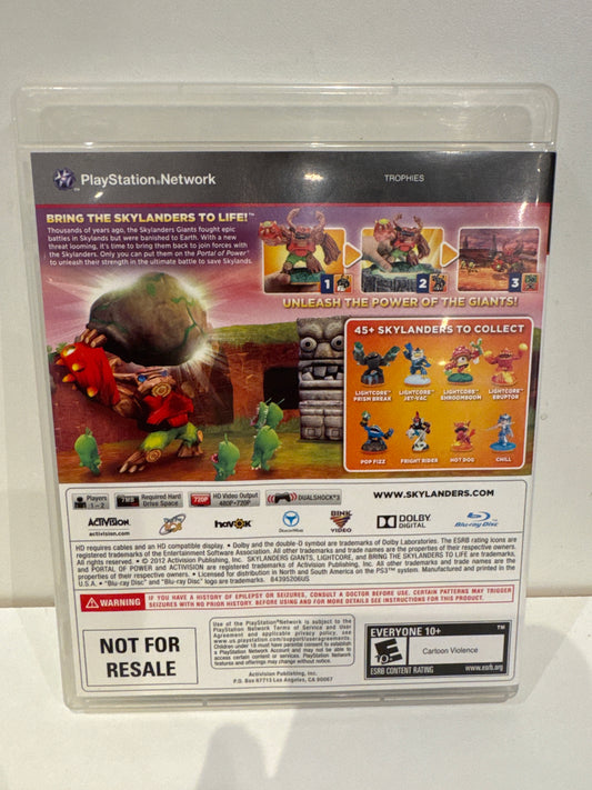 Skylanders Giants (Game Only) - Playstation 3