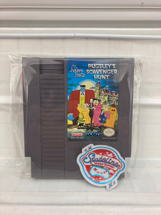 Addams Family Pugsley's Scavenger Hunt - NES