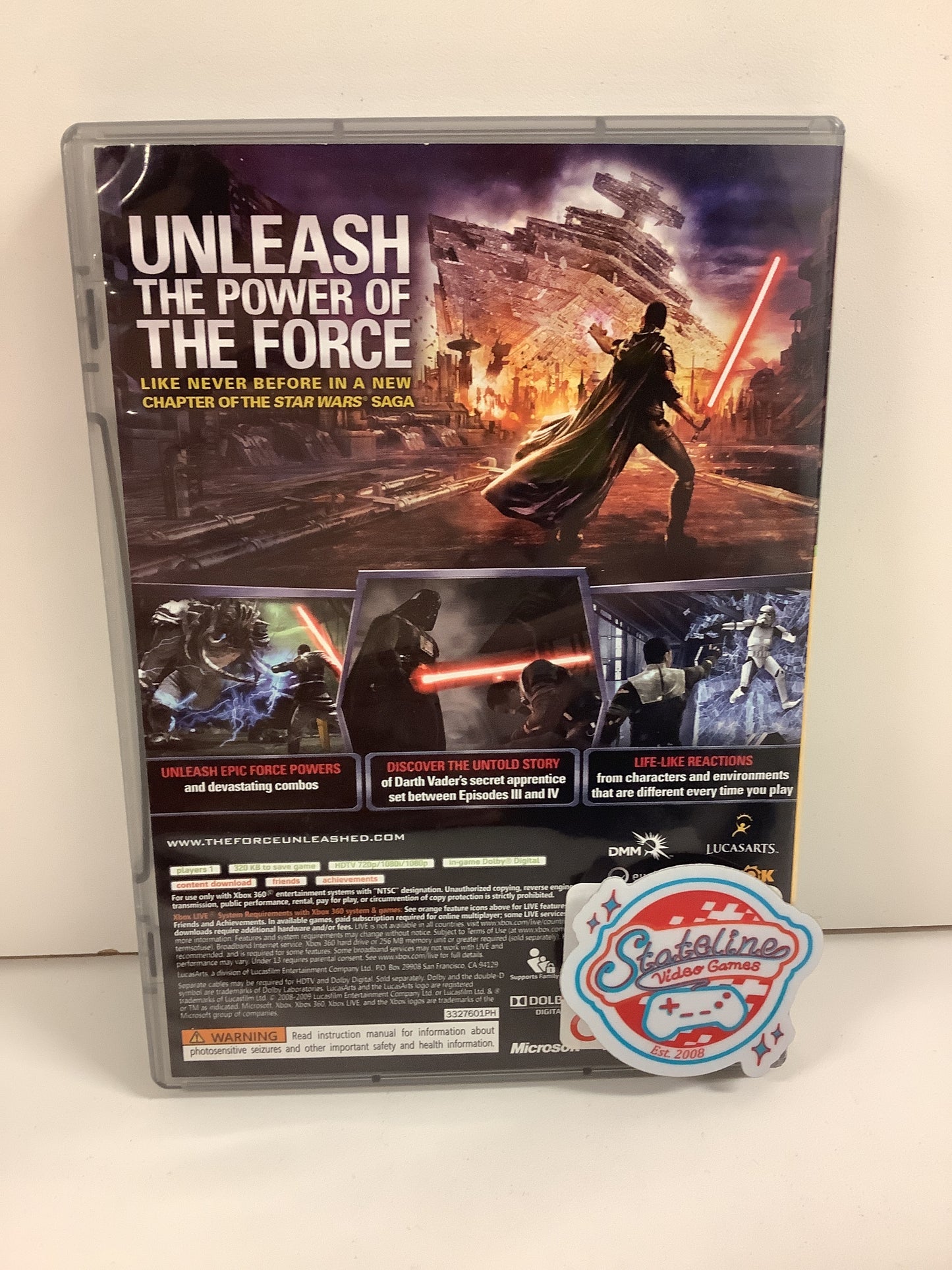 Star Wars The Force Unleashed [Platinum Hits] - Xbox 360
