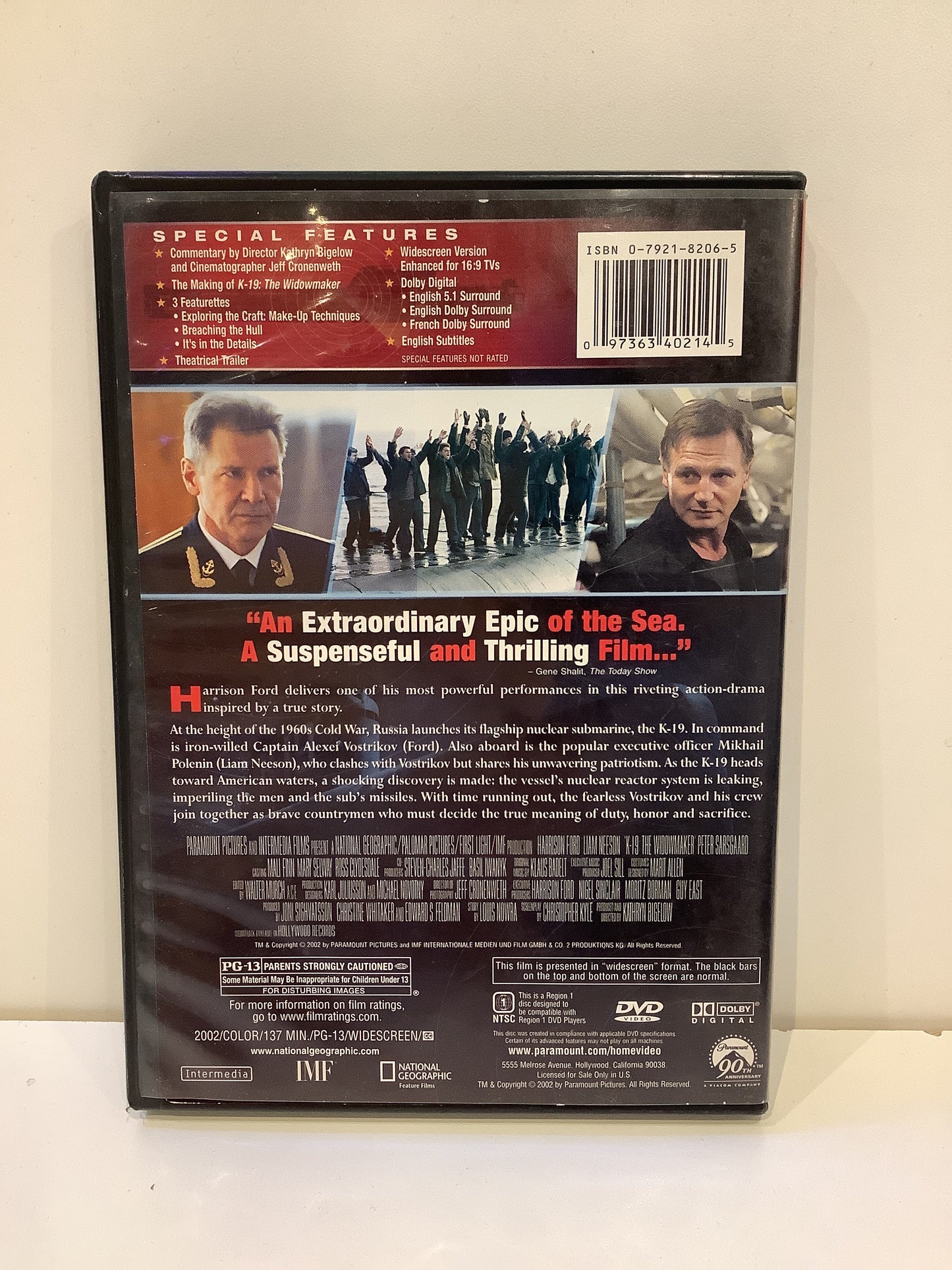 K-19 The Widowmaker - DVD