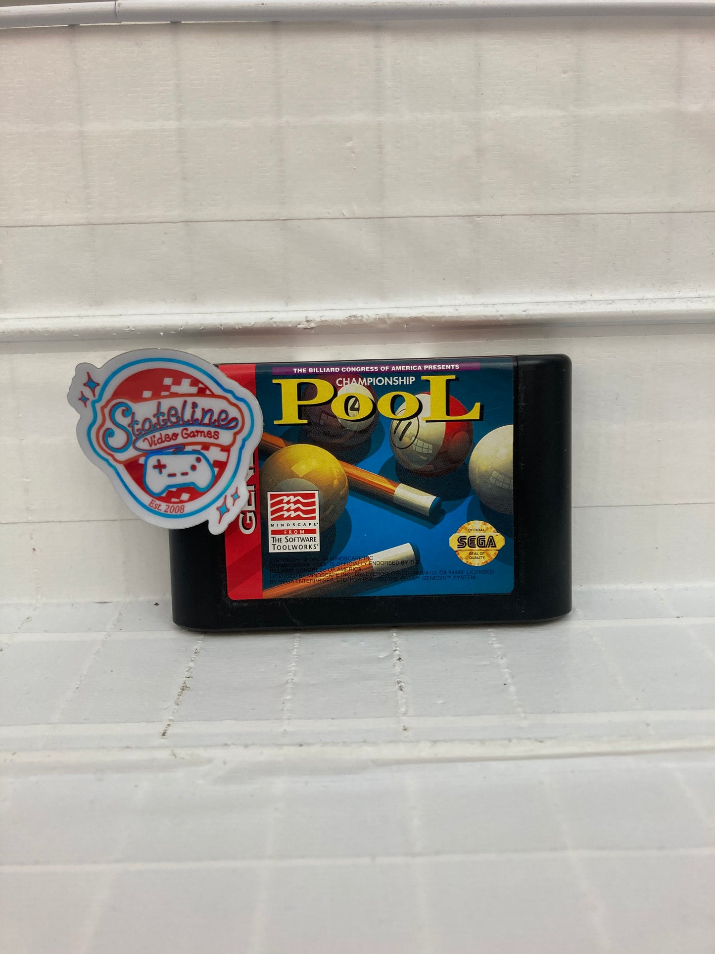 Championship Pool - Sega Genesis