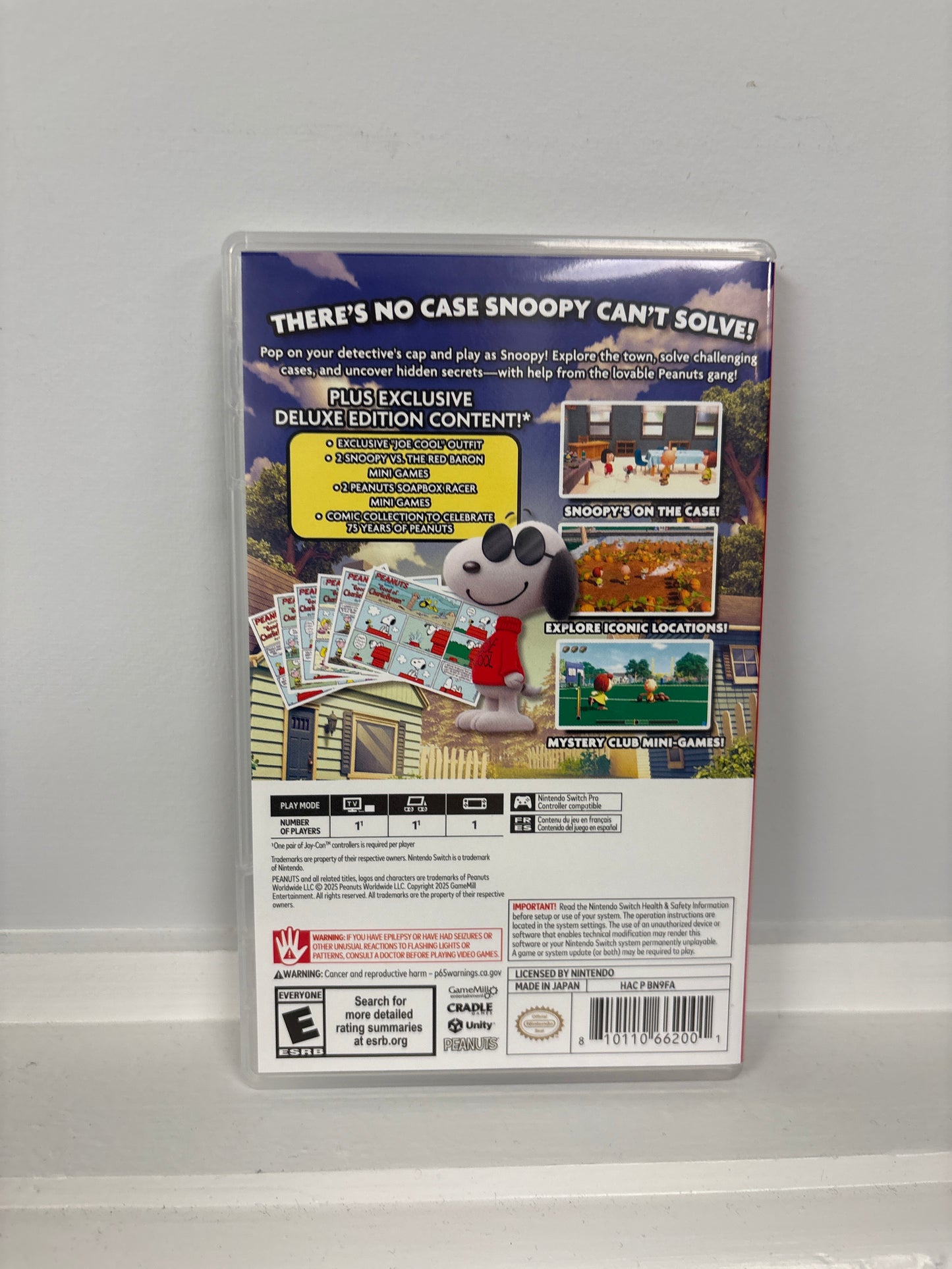 Snoopy & The Great Mystery Club [Deluxe Edition] - Nintendo Switch