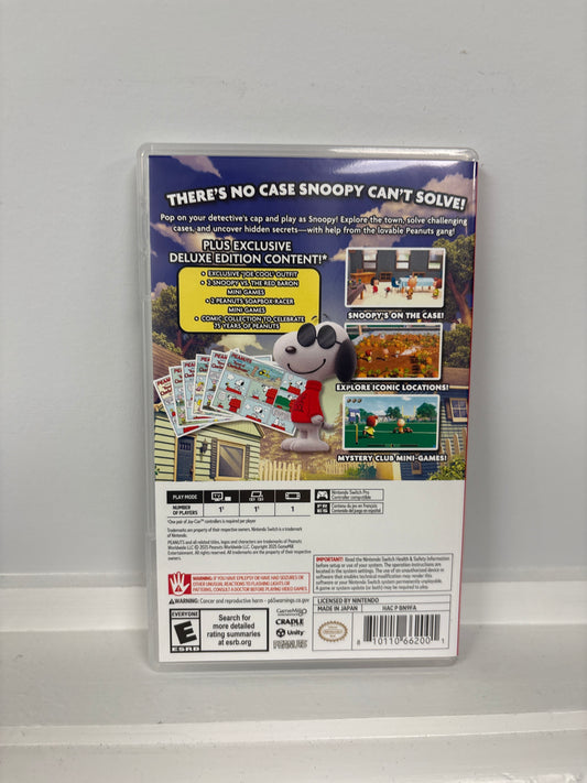 Snoopy & The Great Mystery Club [Deluxe Edition] - Nintendo Switch