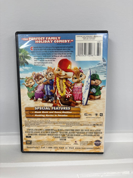 Alvin and the Chipmunks: Chipwrecked - DVD