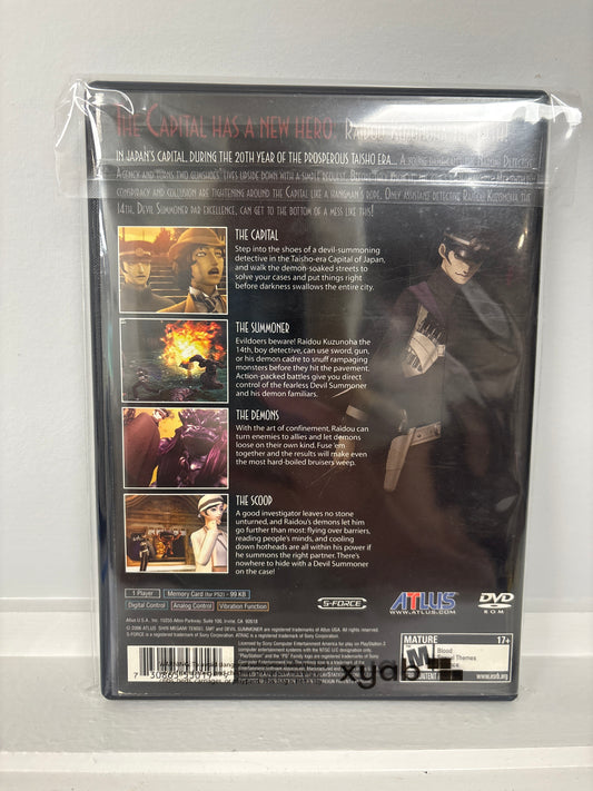 Shin Megami Tensei: Devil Summoner: Raidou Kuzunoha vs. the Soulless Army - Playstation 2