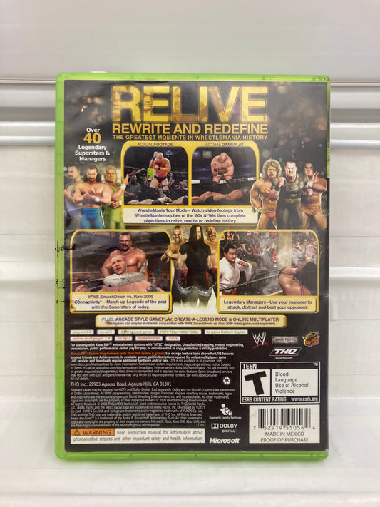 WWE Legends of WrestleMania - Xbox 360