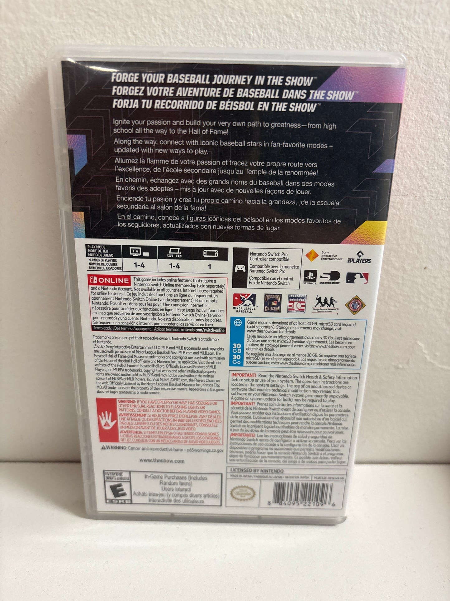 MLB The Show 25 - Nintendo Switch