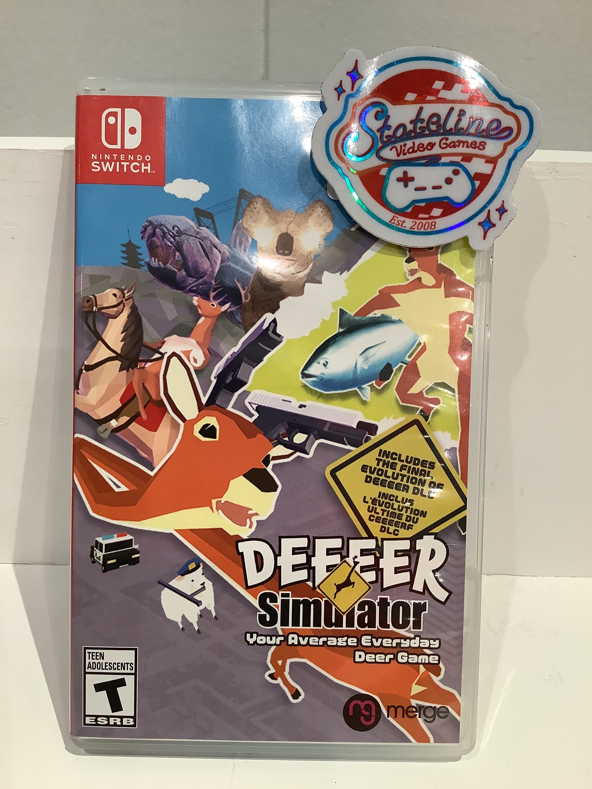 Deeeer Simulator Lets You Drive a Car With Machine Gun Antlers Deeeer Simulator Lets You Drive a Car With Machine Gun Antlers