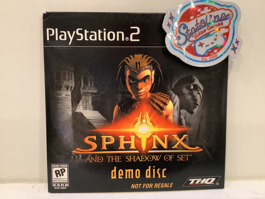 Sphinx and the Shadow of Set [Demo Disc] - Playstation 2