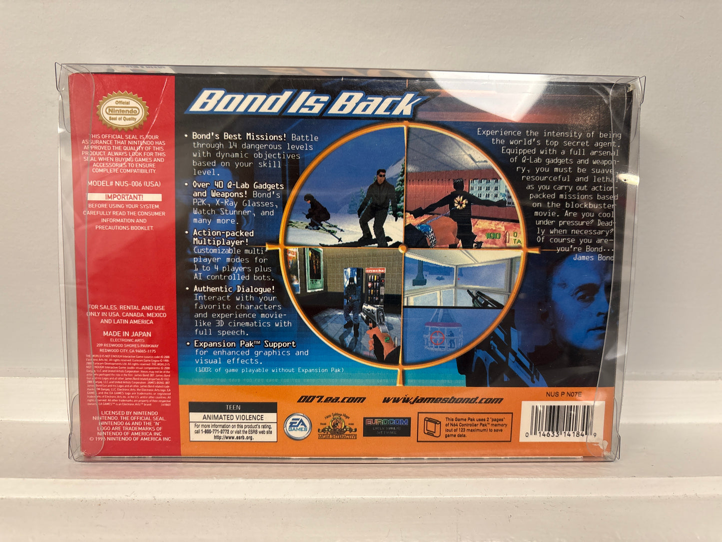007 World Is Not Enough - Nintendo 64