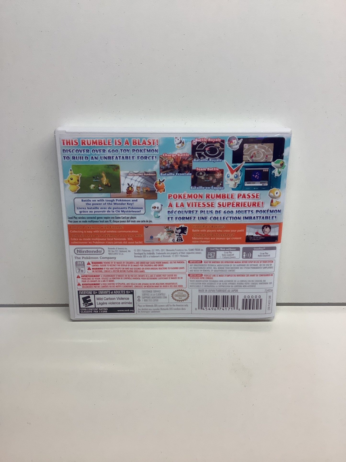 Pokemon Rumble Blast - Nintendo 3DS