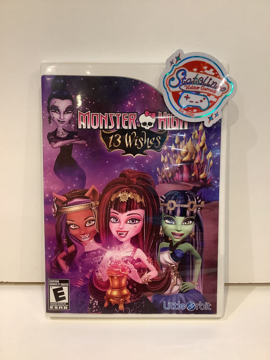 Monster High: 13 Wishes - Wii