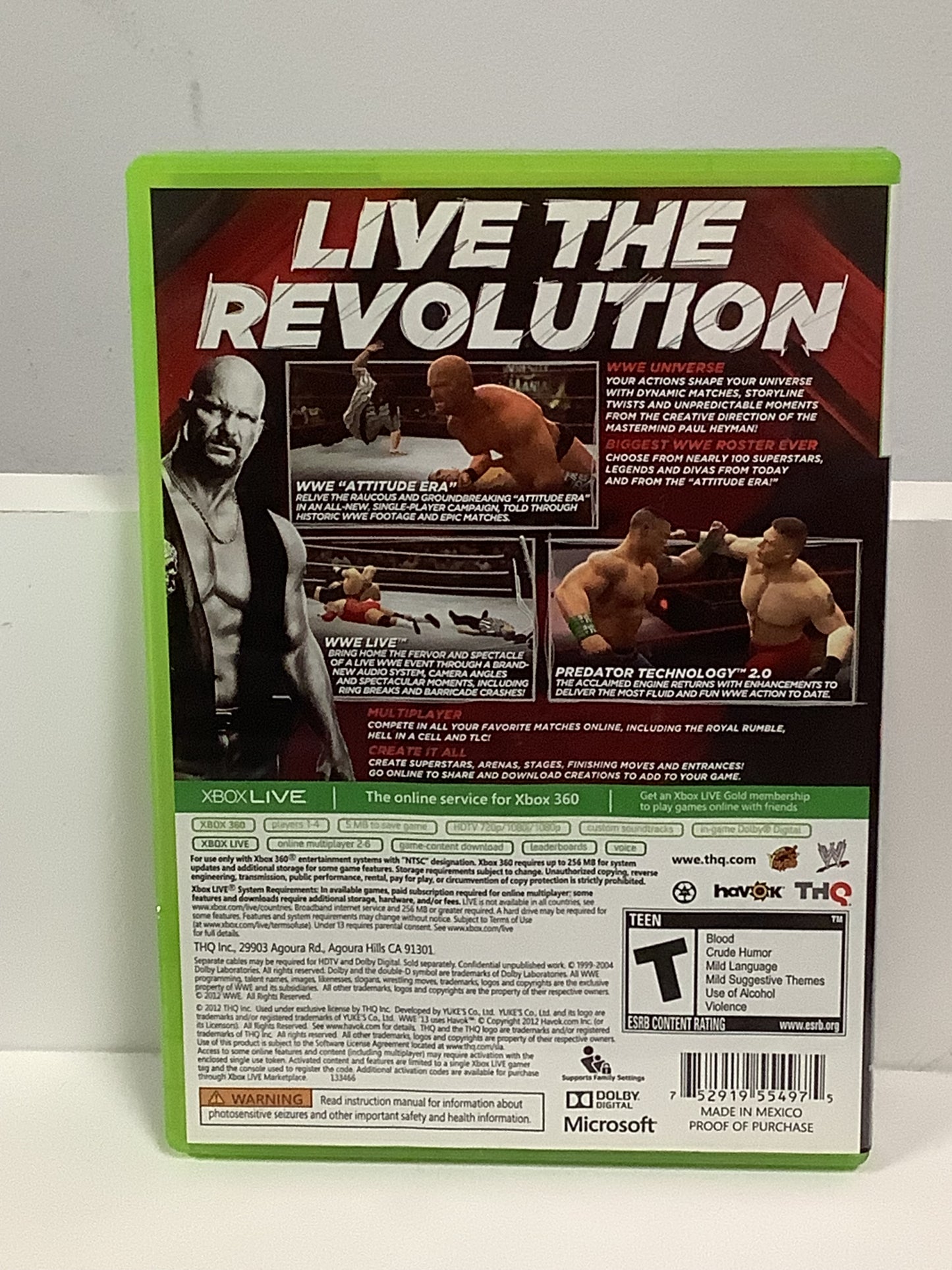 WWE '13 - Xbox 360